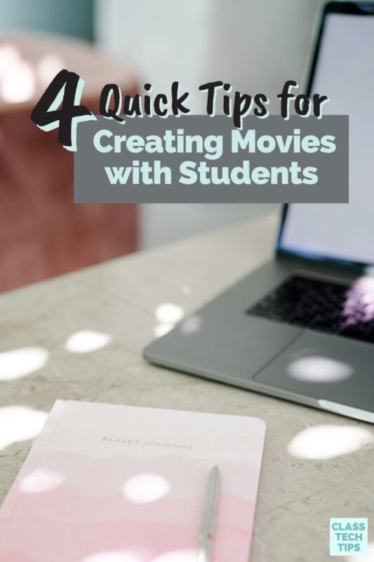 The possibilities for creating movies with students are endless! Learn how to set up students for successful moviemaking projects this year.