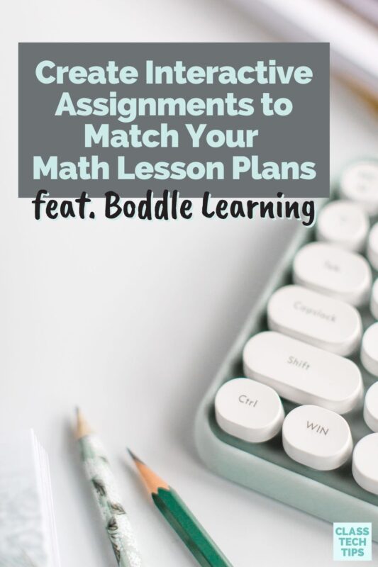 To save you time each week, you can create interactive assignments that support your weekly math lesson plans using Boddle Learning.