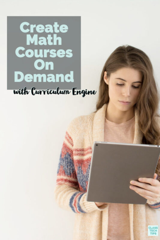 You can create high school math curriculum customized for your students, school and district using this dynamic new platform.