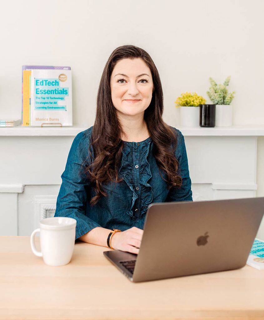 Dr. Monica Burns, Edtech Consultant and author of Class Tech Tips