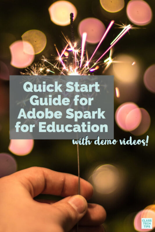 Getting Started with Adobe Spark for Education