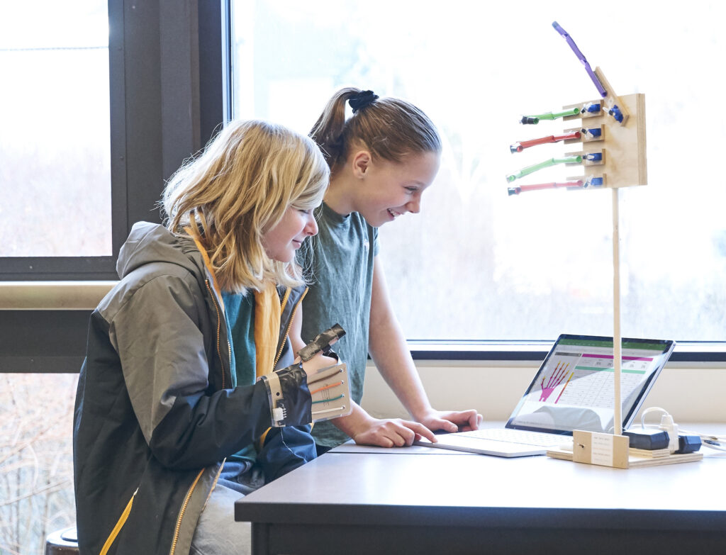 Microsoft Education is committed to democratizing STEM education for every child through the use of real-time data and hands-on learning driven by inquiry.