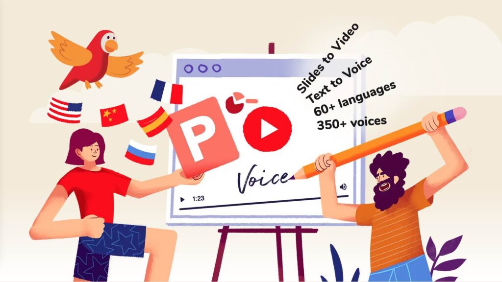 You can quickly create narrated videos to share with students, colleagues, and families using Narakeet to transform your slide decks.