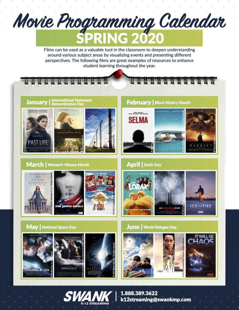 Learn how you can use Swank K12 Streaming to stream movies to students during remote learning initatives using this video platform for schools.