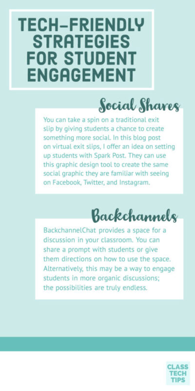 Making a Plan for Student Engagement with Tech-Friendly Strategies