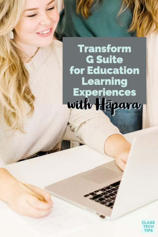 G Suite for Education offers so many options for teachers and students. You can use Hapara to optimize your workflow.