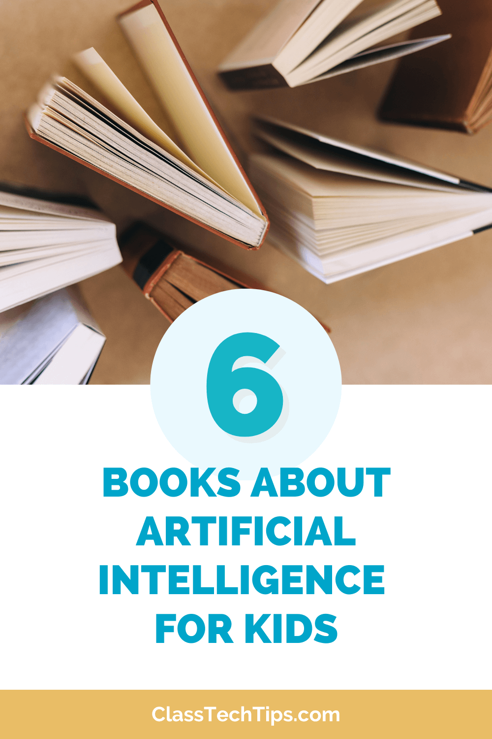 Explore 6 engaging books about AI for kids, as featured in this Class Tech Tips blog post, ideal for classroom read-alouds and sparking curiosity in AI.