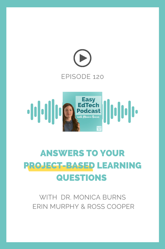 Co-authors of the new book Project Based Learning: Real Questions. Real Answers, Erin Murphy and Ross Cooper discuss on all things PBL.