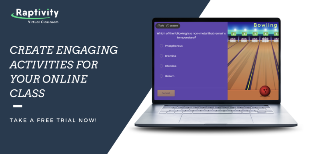 How can you create activities that engage students during online classes? Making sure that students are interested in and excited about the content you share is essential.