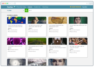 Frontier's Customizable Digital Lessons with Multimedia Resources