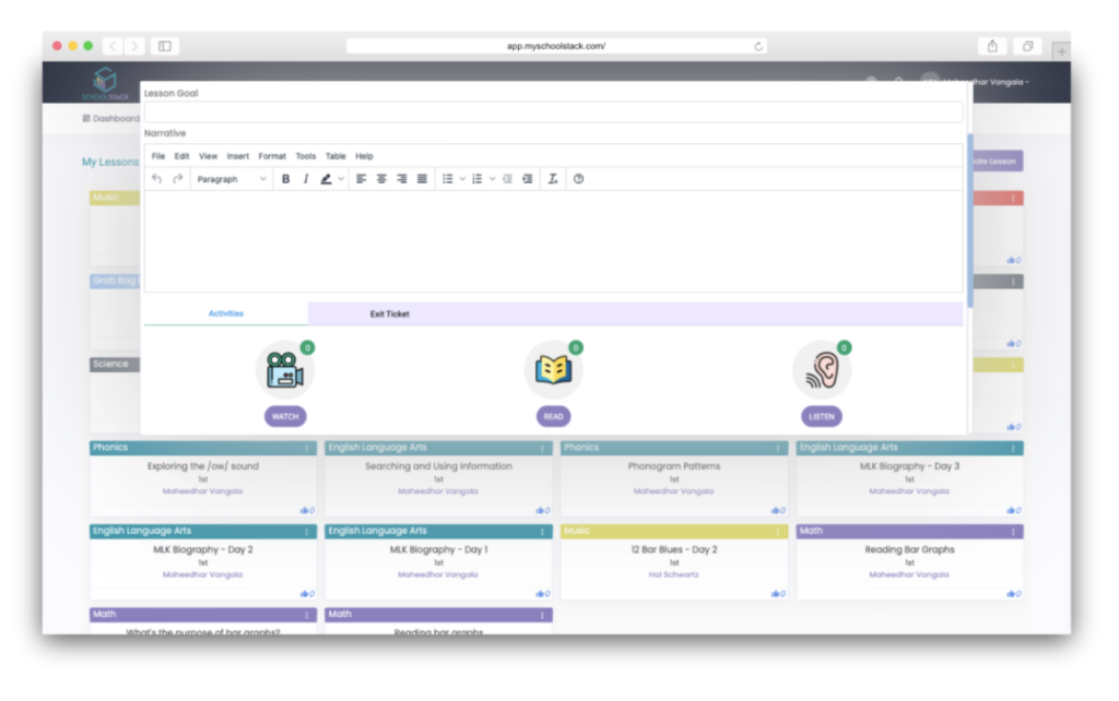 Learn how SchoolStack lets you to design engaging learning experiences and create choice boards for students in any subject area.