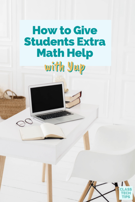 Students can access on-demand math extra help if they struggle with a math problem or simply need support as they work through a new topic.