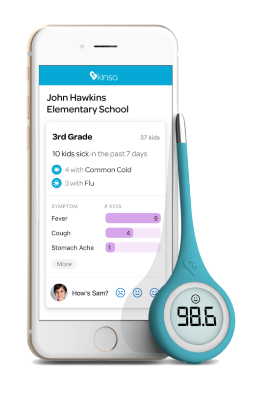 School Health App Kinsa Keeps Kids Healthy