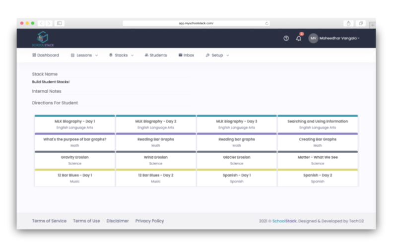 Learn how SchoolStack lets you to design engaging learning experiences and create choice boards for students in any subject area.