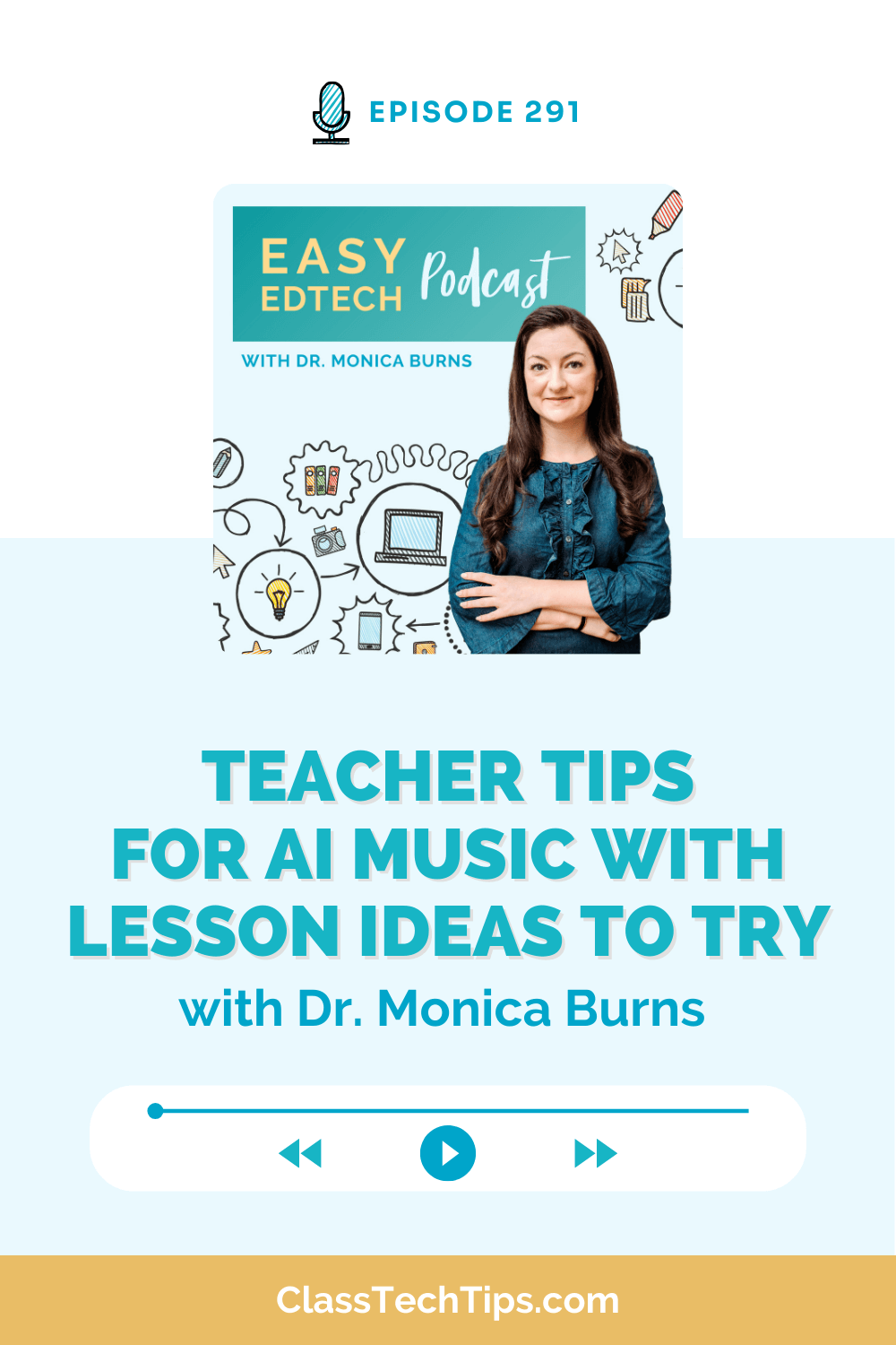 Teacher using AI-generated music tools in a classroom to enhance student engagement and creativity. Tips for AI Music to elevate learning experiences.