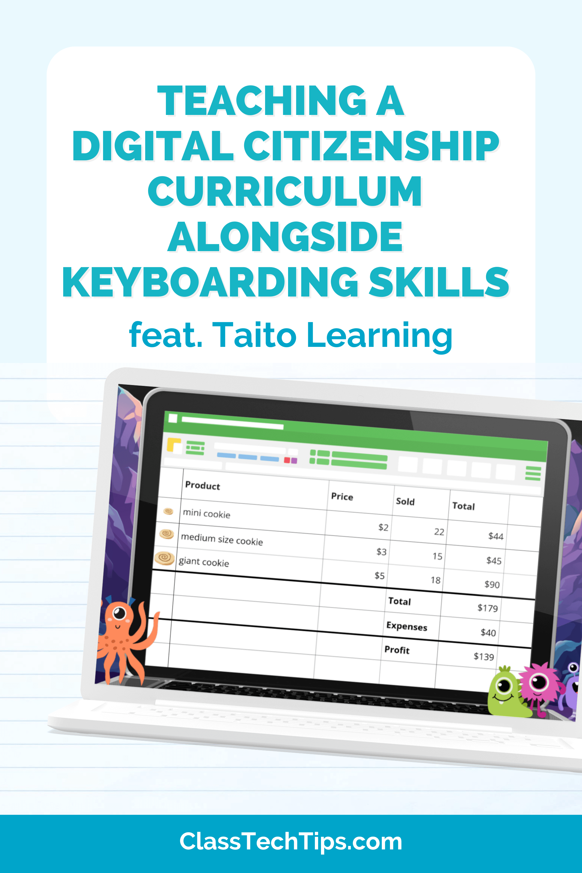 Teaching a Digital Citizenship Curriculum Alongside Keyboarding Skills – Learn how Taito Learning’s interactive lessons support digital literacy and responsible online behavior.