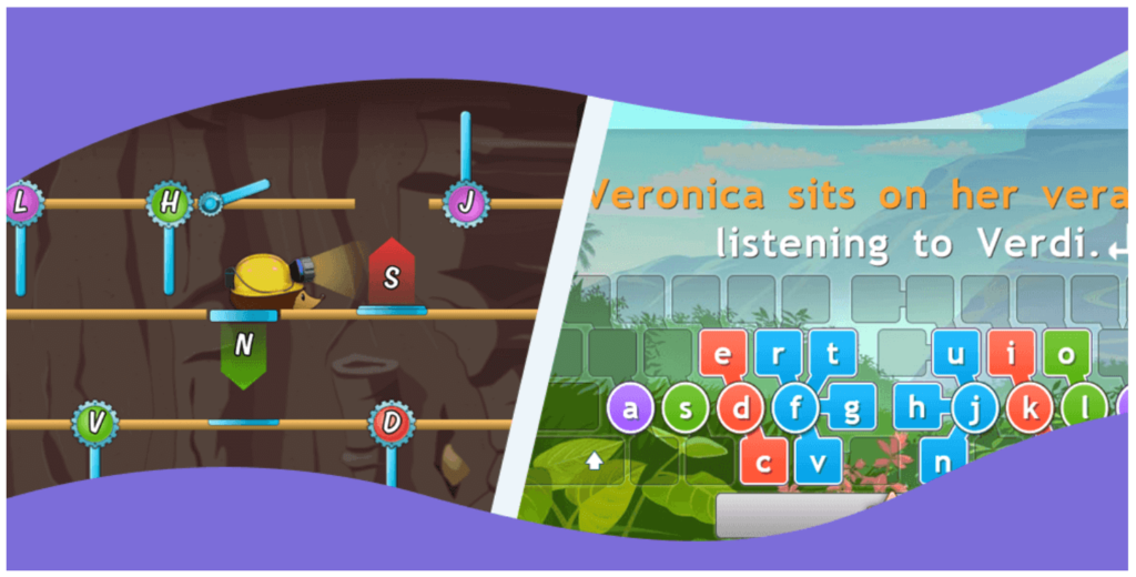 A preview of Taito Learning’s digital citizenship curriculum and keyboarding lessons, featuring fun, interactive activities for K-12 students.