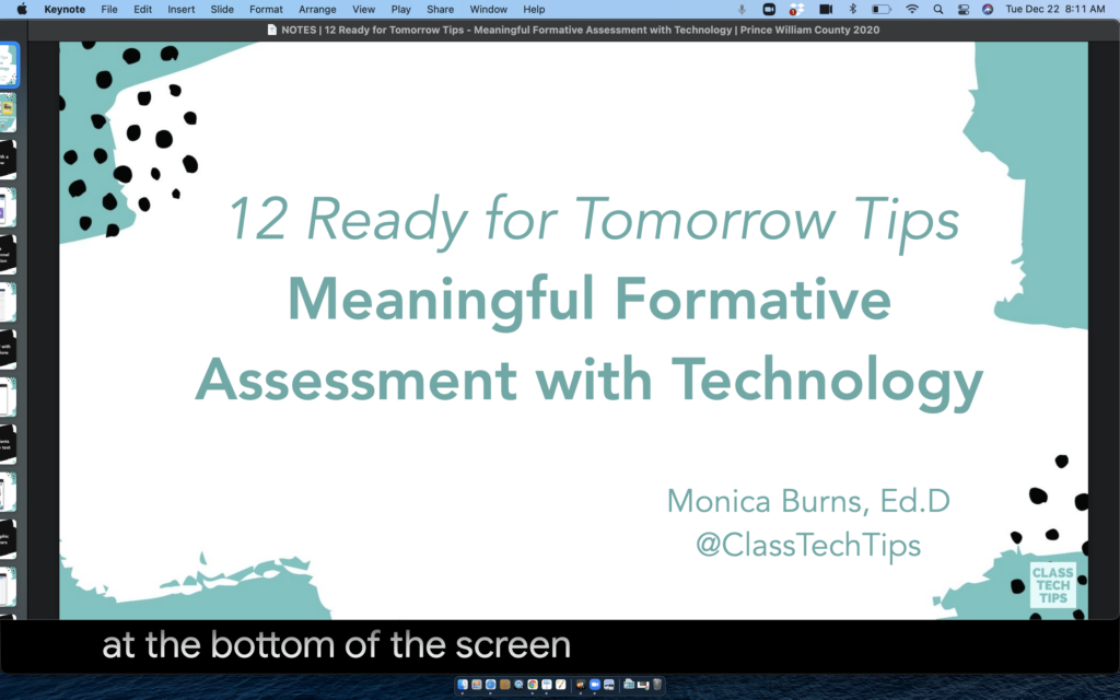 Learn how to add captions to any live video presentation.